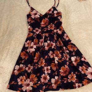 Fit and Flare Floral Dress